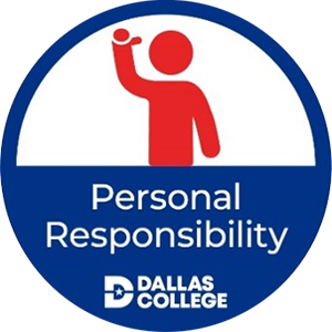Graphic of person holding up a hand