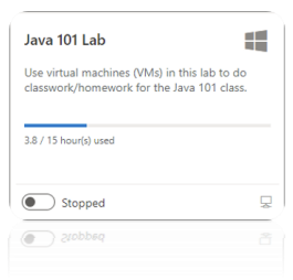 simply closing your RDP session without stopping the virtual machine may continue to use your quota