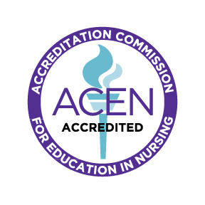ACEN logo purple and white circle