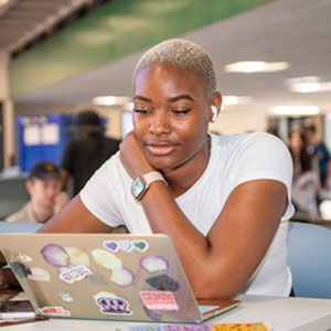 Student at an Academic Center